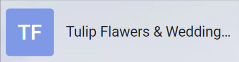 TULIP FLOWERS & WEDDING