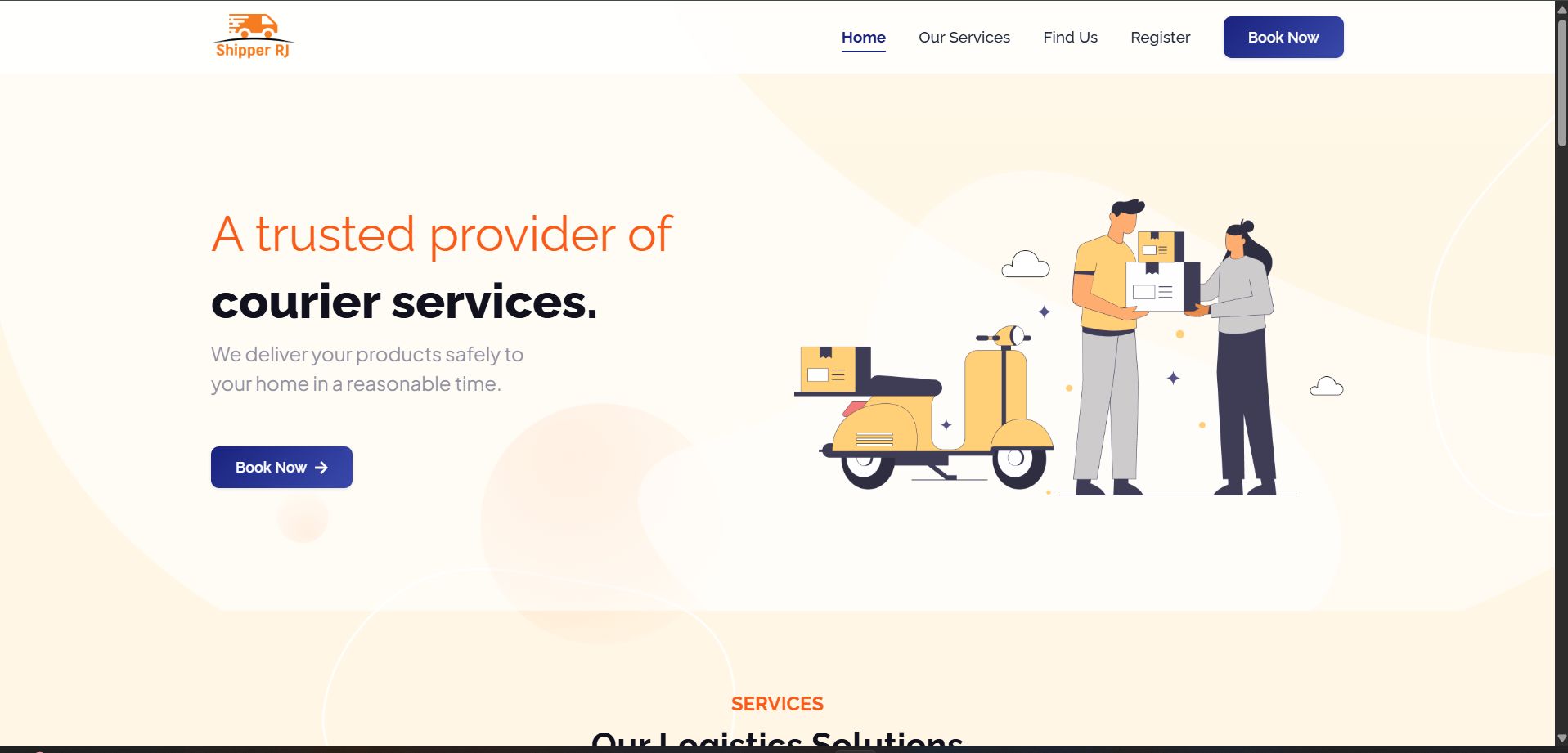 ShipperRJ Shipment Website